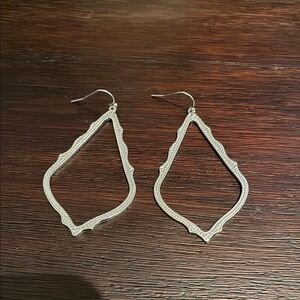 Silver Geometric Earrings